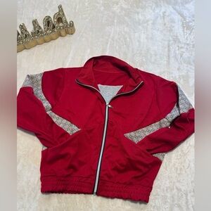 Fashionable jacket with "Gucci" print, Women's Size S